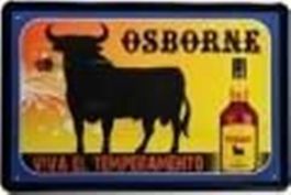 Blechschild-OSBORNE-VIVA EL TEMPERAMENTO