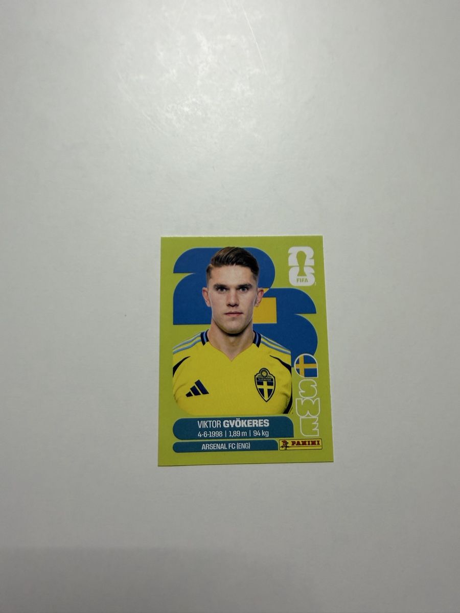 Panini Carte collezionabili: Panini WM 2026 Viktor Gyökeres – Nuovo (secondo la descrizione) da Bad Zurzach venduto da FD_9520