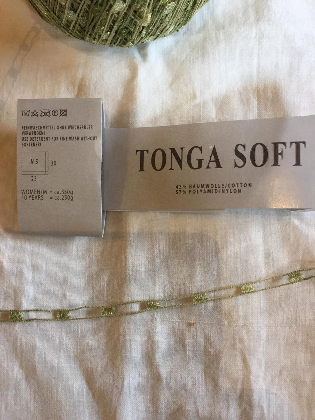 Laine: Handarbeiten Tonga soft – Neuf (Voir description) à Balsthal par dasesaro 1