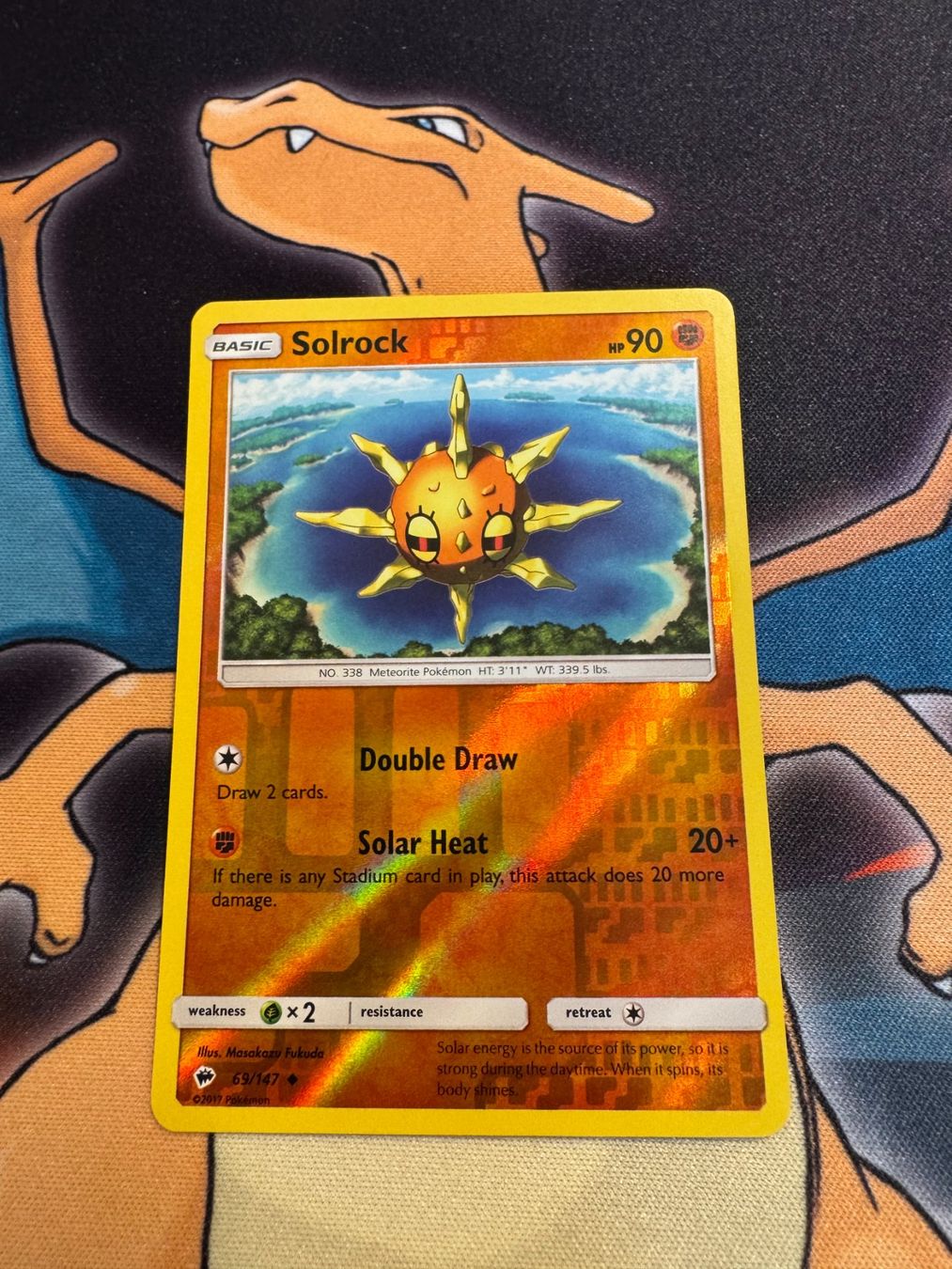 Pokémon Carte collezionabili: Solrock (BUS 69) - Reverse Holo - Burning Shadows – Nuovo (secondo la descrizione) da Bülach venduto da Pfrenzel