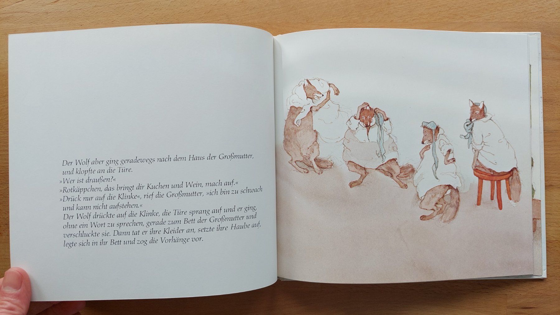 Libri: Brüder Grimm Rotkäppchen - Lisbeth Zwerger – Usato da Obfelden venduto da Foto_Bild_Kunst_Buch 6