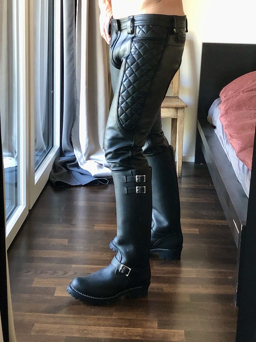 Scarpe da uomo: Wesco Custom Boss Engineer Boots 9.5D – Usato da Altdorf UR venduto da commodo 9