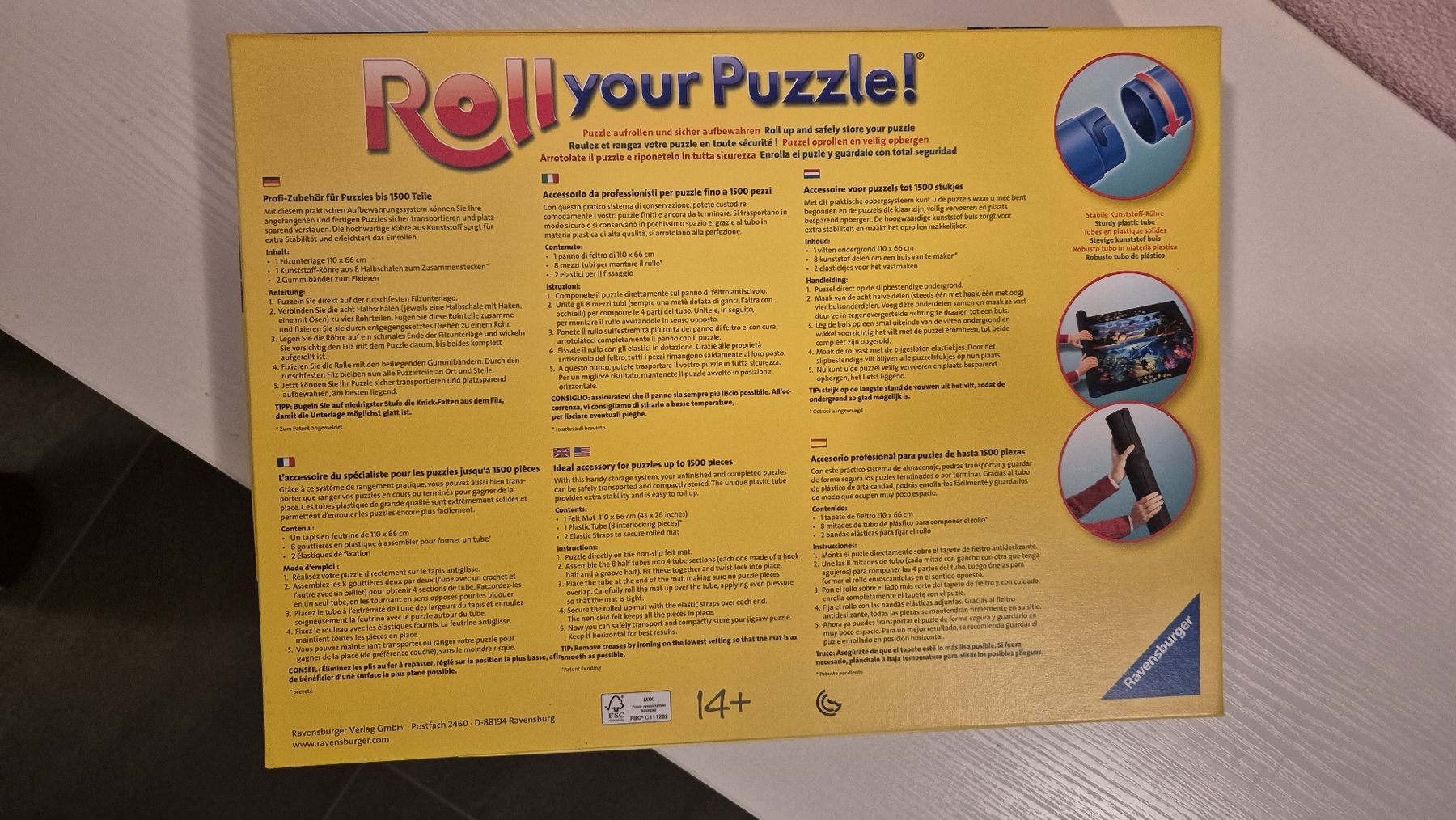 Ravensburger Puzzles: Ravensburger Roll Your Puzzle - Puzzelteppich. Neuwertig – Neu (gemäss Beschreibung) aus Schafisheim von LittleZwerg 2