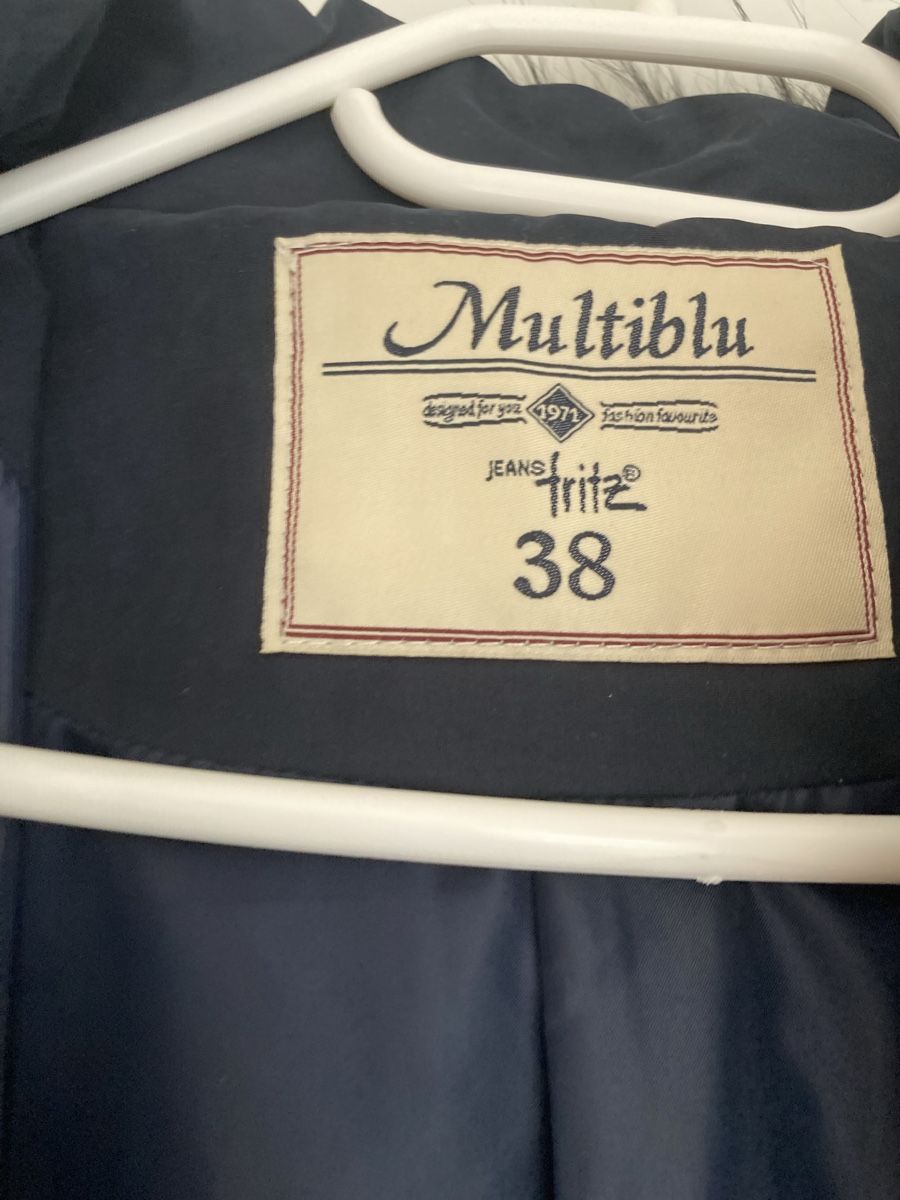 Cappotti: JEANS FRITZ/ MULTIBLU Winterjacke Gr. 38 blau – Nuovo (secondo la descrizione) da Galgenen venduto da user987 3
