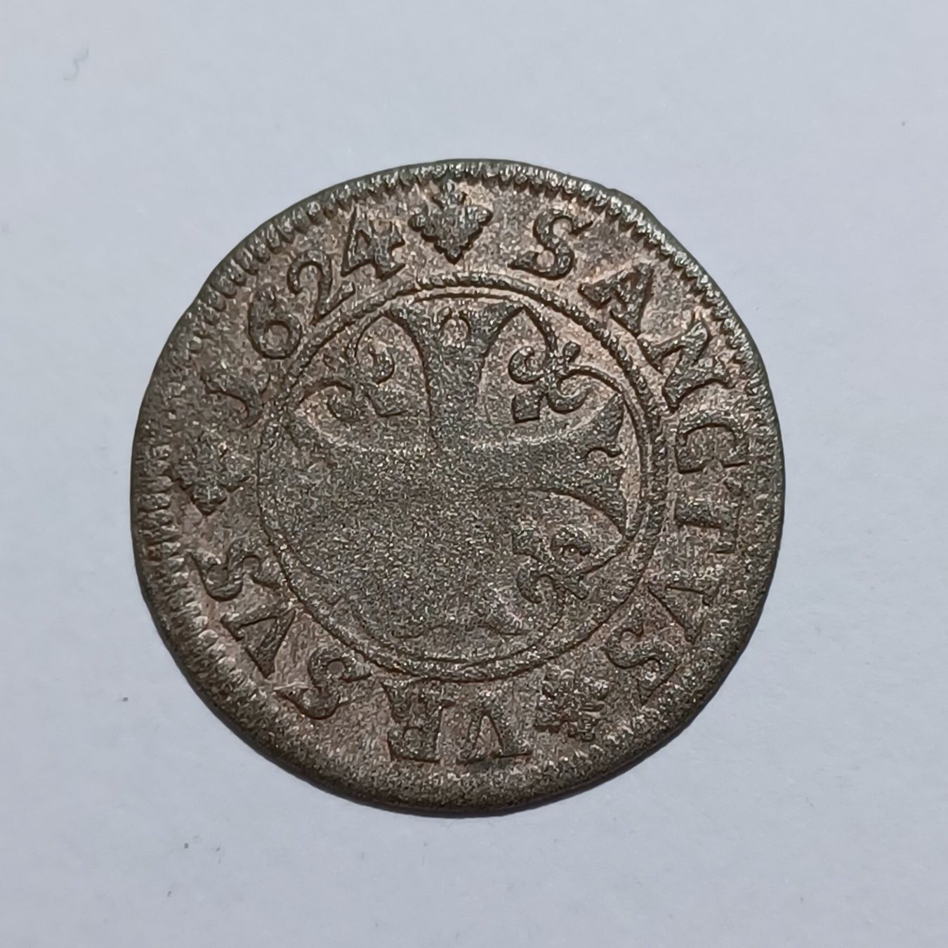 Tutti le monete: Kreuzer 1624 Solothurn s-ss – Usato da Pfäffikon ZH venduto da Welt_Muenzen 1