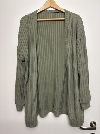 Cardigan Strickjacke Khaki Frühlingsjacke Gr. M Top Zustand