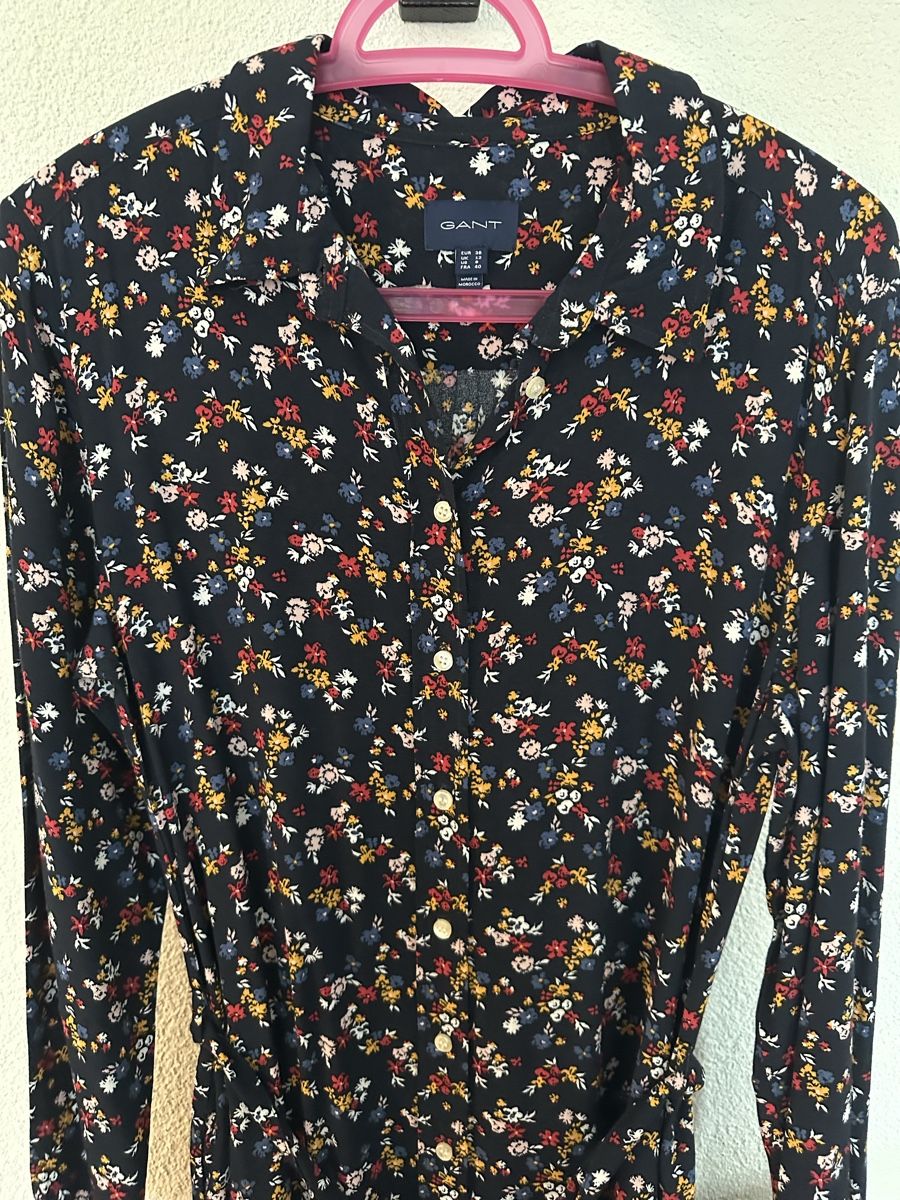Gant Kleider: GANT Blumenkleid Gr. 38 Hemdblusenkleid Langarm – Neu (gemäss Beschreibung) aus Glattbrugg von SMusic98 4