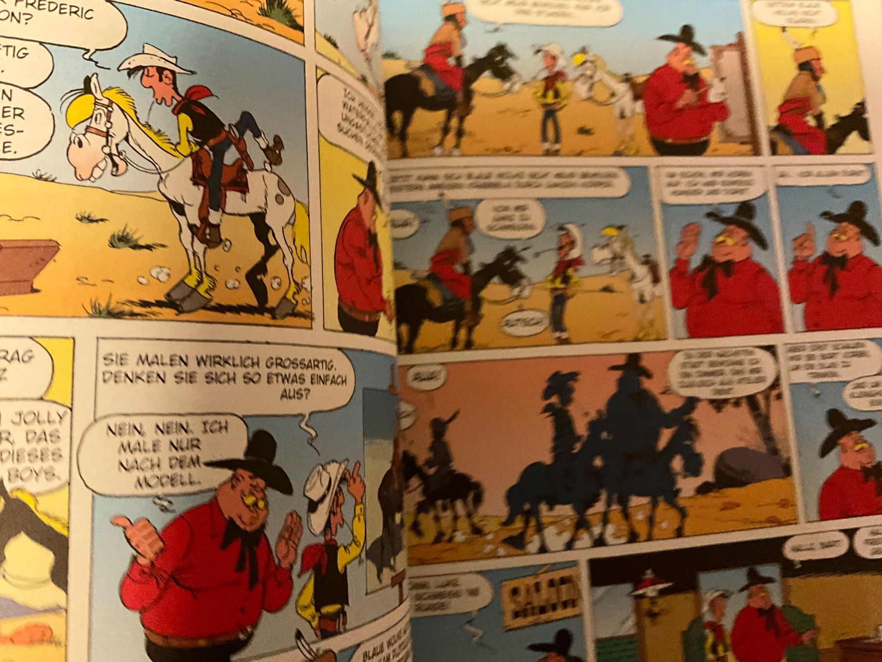 Fumetti: Lucky Luke Comic: Der Kunstmaler, Band 75 – Nuovo (secondo la descrizione) da Agriswil venduto da Ueli03 1