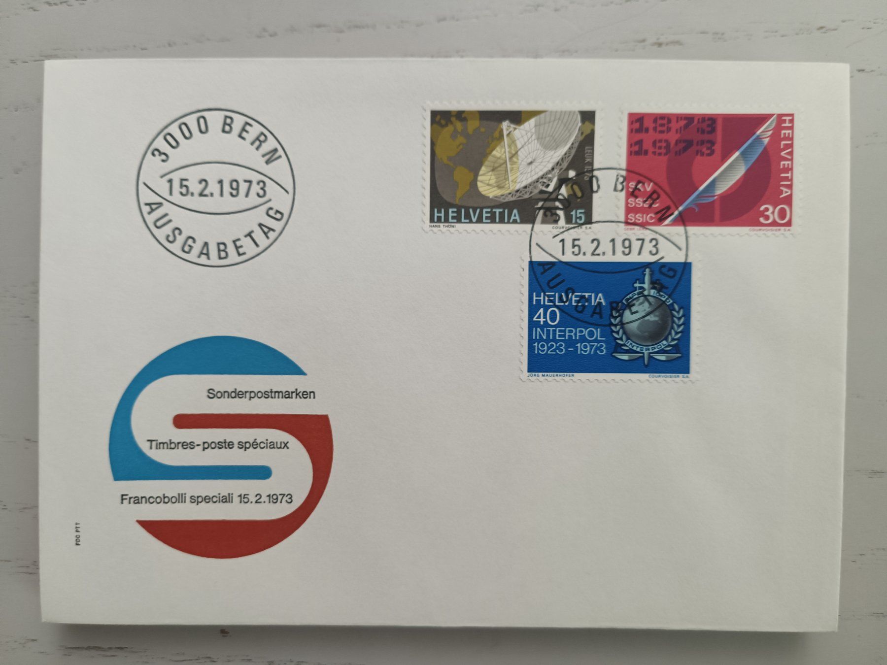 Tous les timbres: 1973 FDC Werbemarken – D'occasion à Dübendorf par goeggi79