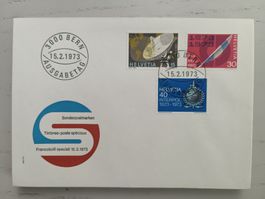 1973 FDC Werbemarken