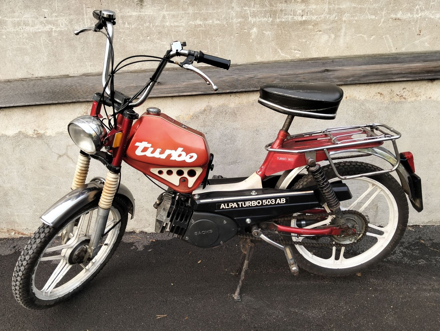 Sachs Ciclomotori: Töffli Alpa Turbo 503 Sachs – Usato da Embrach venduto da Lotte2