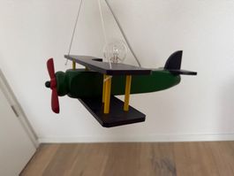 Kinder Deckenlampe Flugzeug Holz von Philips