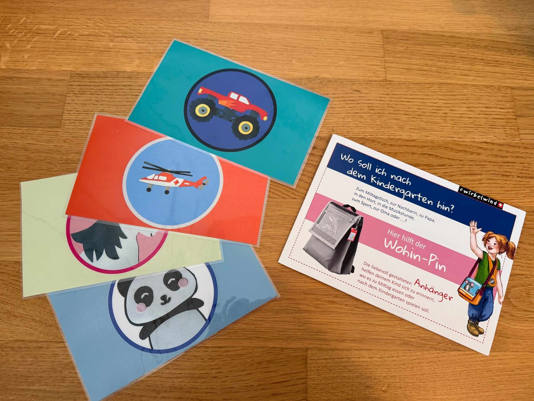 Borse & Zaini: Cwirbelwind Kindergartentasche Kreativ – Usato da Urdorf venduto da MCJ__ 3