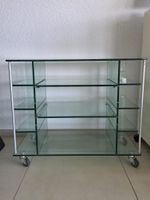 Glas Möbel Rollen guter Zustand