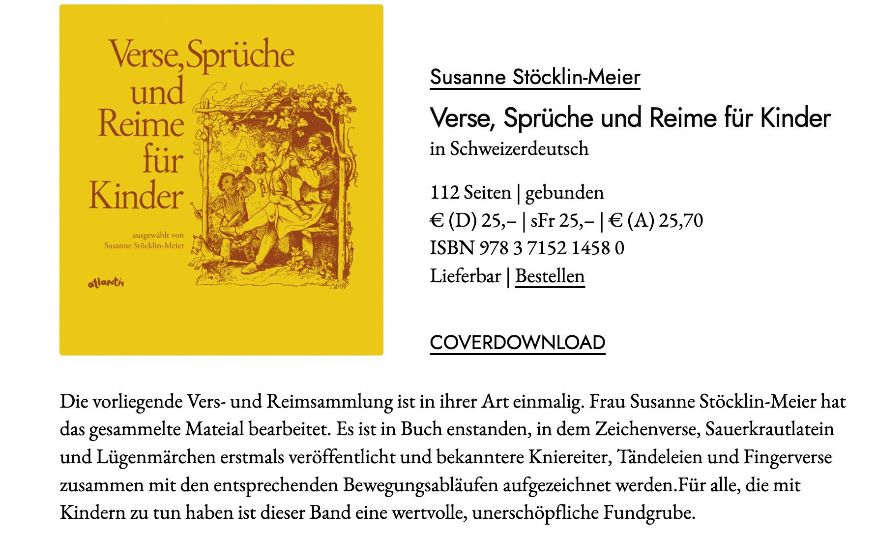 Libri: Eins, zwei, drei, ritsche ratsche rei & VerseSprücheReime – Nuovo (secondo la descrizione) da Rothenburg venduto da Kaulquappe55 2