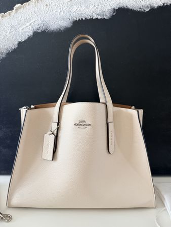 Coach Charlie Carryall 25137 in Beige