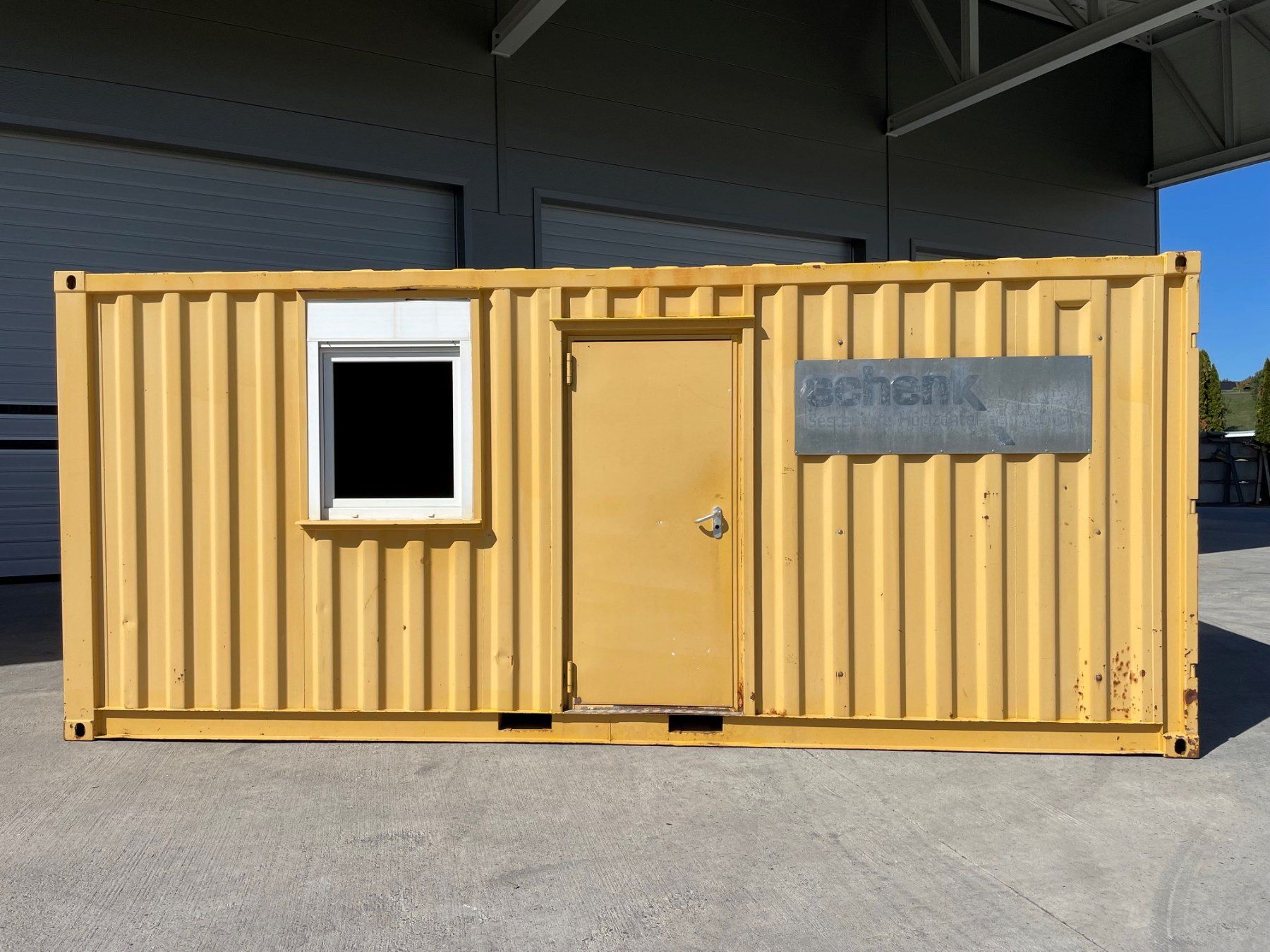 Conteneurs de construction: 20' Mannschaftcontainer, Container, Werkstatt, Seecontainer! – D'occasion à Kradolf par BKSAG 2