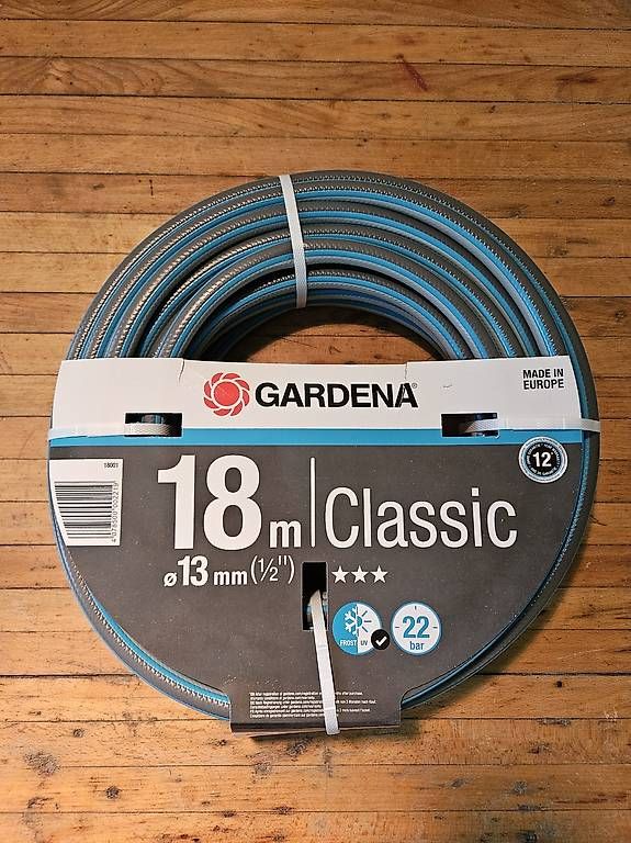 Gardena Tubi & Tubi flessibili: Gardena Classic Schlauch 18m – Nuovo e nell'imballaggio originale da Brugg AG venduto da beni55555