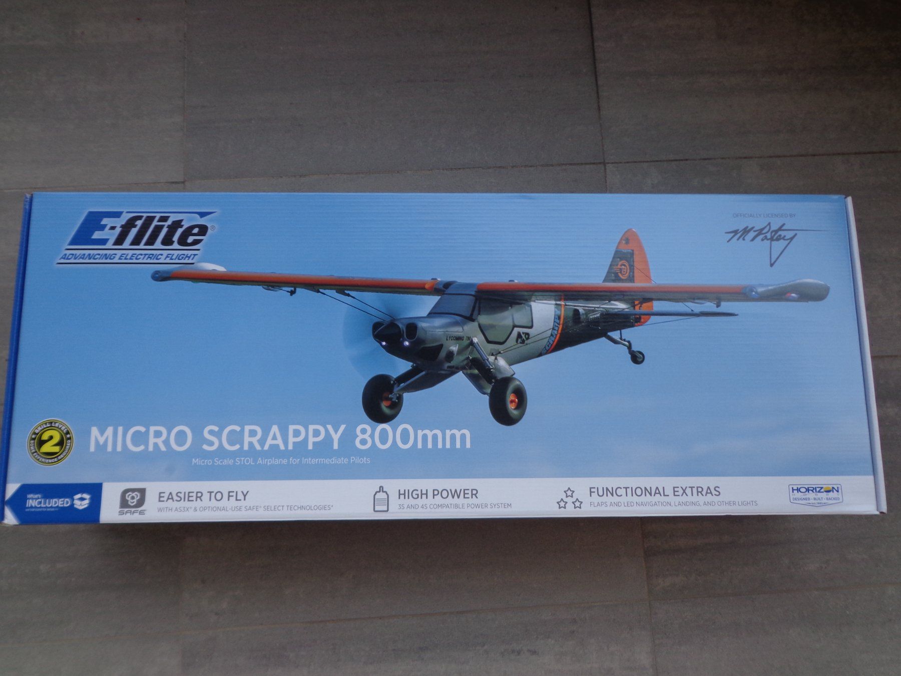 E-Flite Modellismo RC: E-flite Micro Scrappy 800mm, BNF Basic-Set - EFL02150D – Nuovo e nell'imballaggio originale da Camorino venduto da Dibi7 1