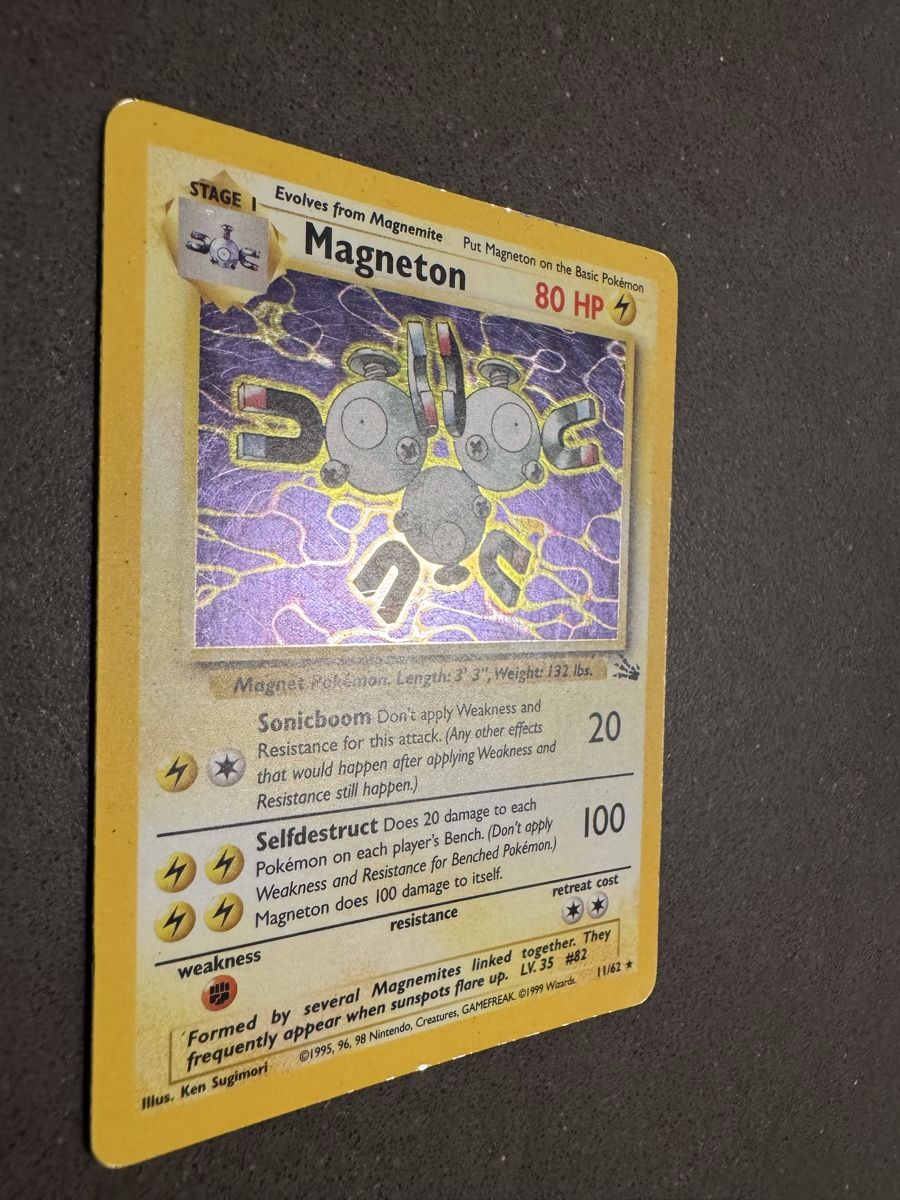 Pokémon Carte collezionabili: Magneton Fossil - 11/62 EN – Usato da Cadro venduto da kiks27 1
