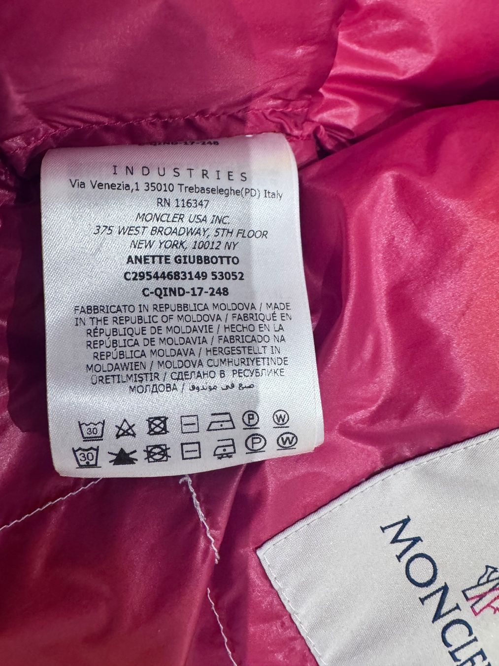 Moncler Giacche & Cappotti: Moncler Daunenjacke, 8J 128 – Usato da Klingnau venduto da Markus14 1