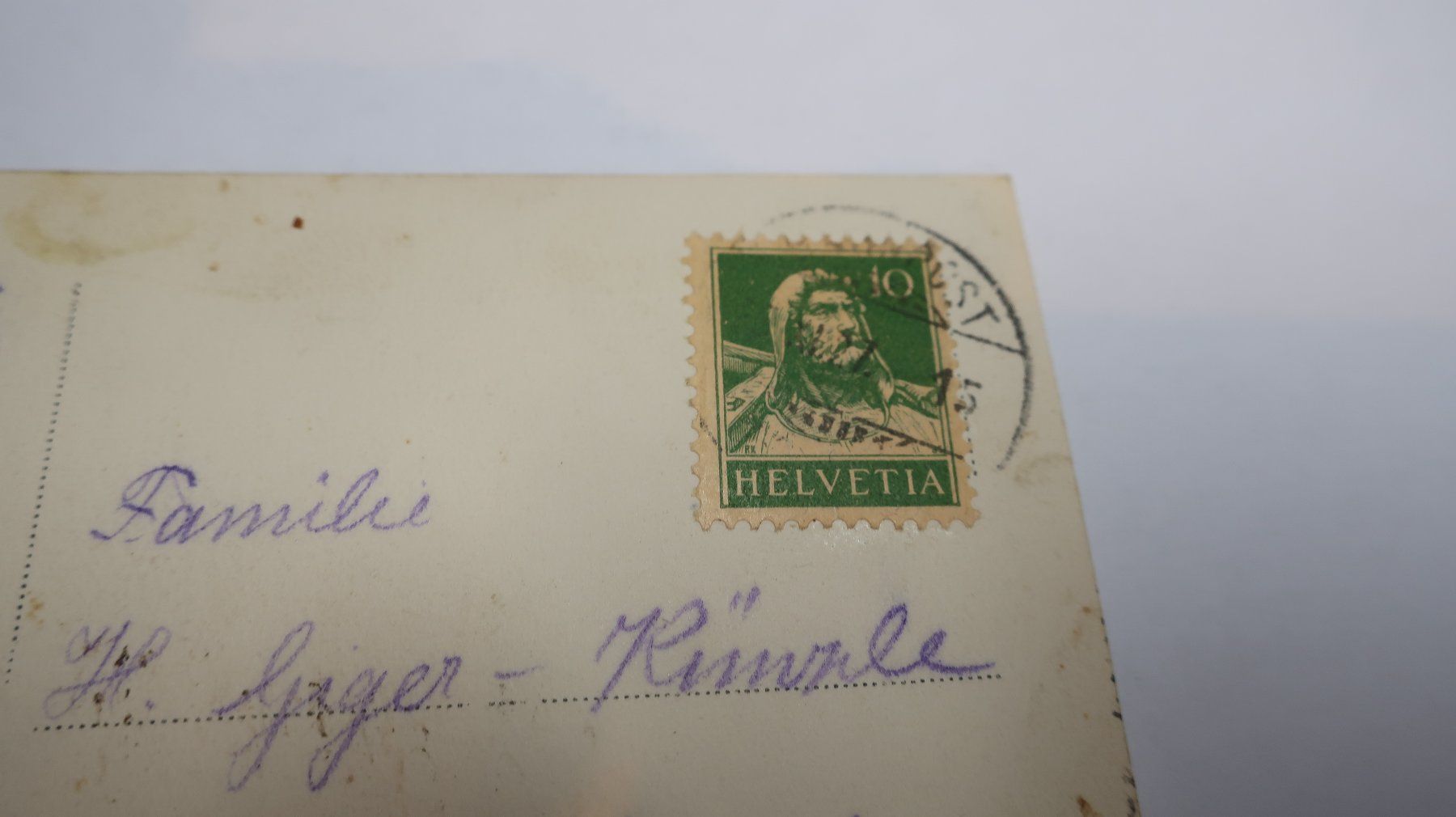 Ansichtskarten: Celerina & Samaden  1927 – Gebraucht aus Cormoret von Pascalll2001 7