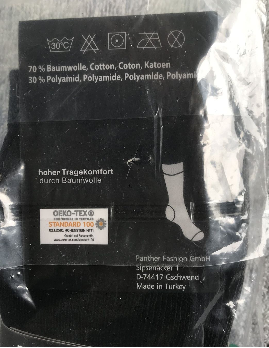 Socken: 3 PAAR SOCKEN NEU GRÖSSE 35/38 – Neu (gemäss Beschreibung) aus Ostermundigen von Wyatt-Earp 3