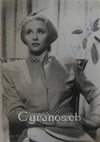 Vera Ralston (1919-2003) Schauspielerin - Autogramm