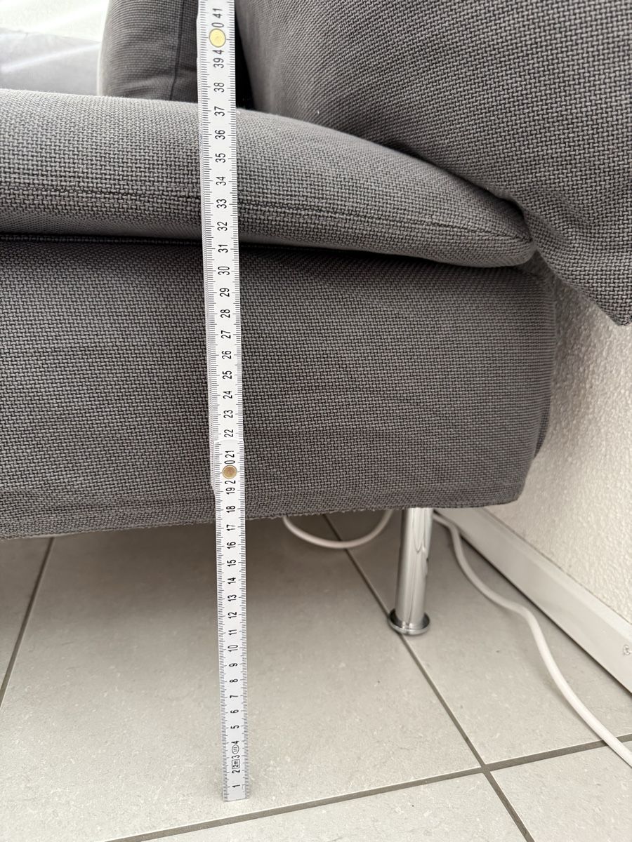 Ikea Divani: Söderhamn IKEA Méridienne dark grey – Usato da Zofingen venduto da Caruchi 4