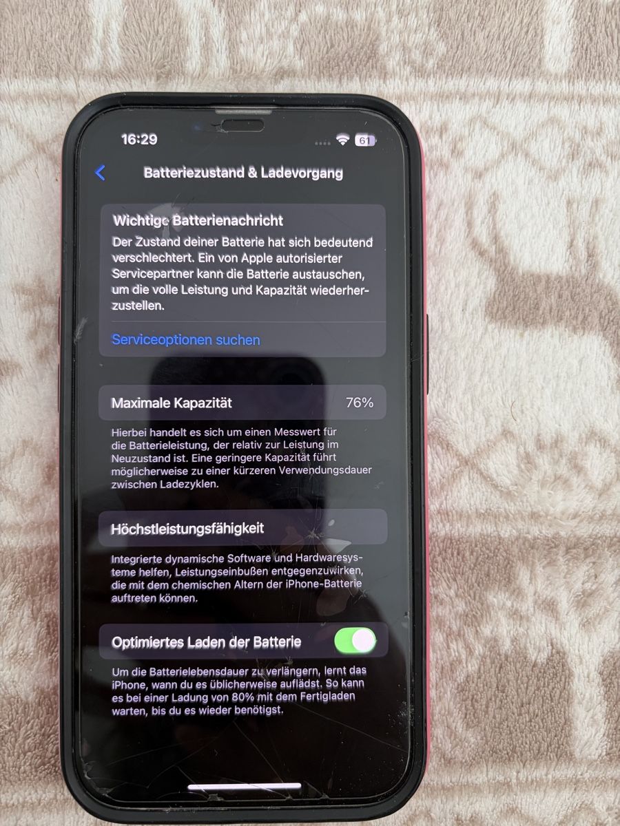 Apple Handys / Smartphones: Gebrauchtes iPhone 13  – Gebraucht aus Rütihof von liv_k2bp 2