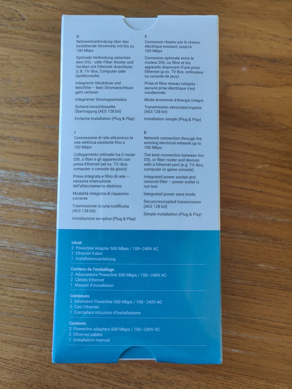 WiFi: Connection Kit 500 Mbps – Nuovo e nell'imballaggio originale da Oberbüren venduto da RonHug247 1