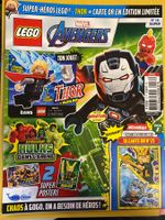 Lego Avengers Magazine N°16 Poster + Carte Dorée