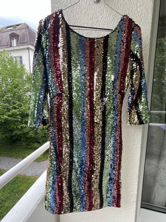 Paiettenkleid pefekt für die Disco!