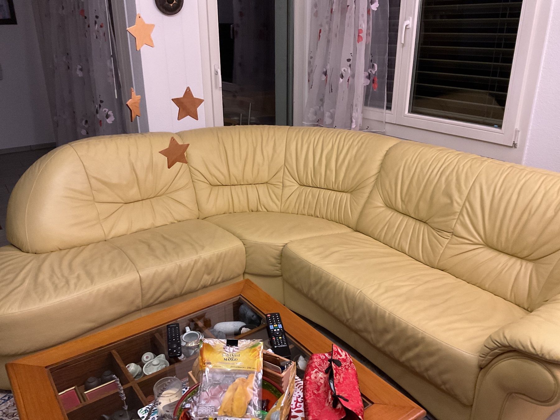 Divani: Ecksofa Leder Beige - Gebraucht - Guter Zustand – Usato da Ottenbach venduto da LsL-x6v2 2