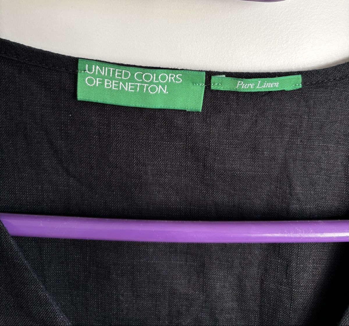 Benetton Camicette: Leinenbluse Benetton – Usato da Schaffhausen venduto da Atlas110 1