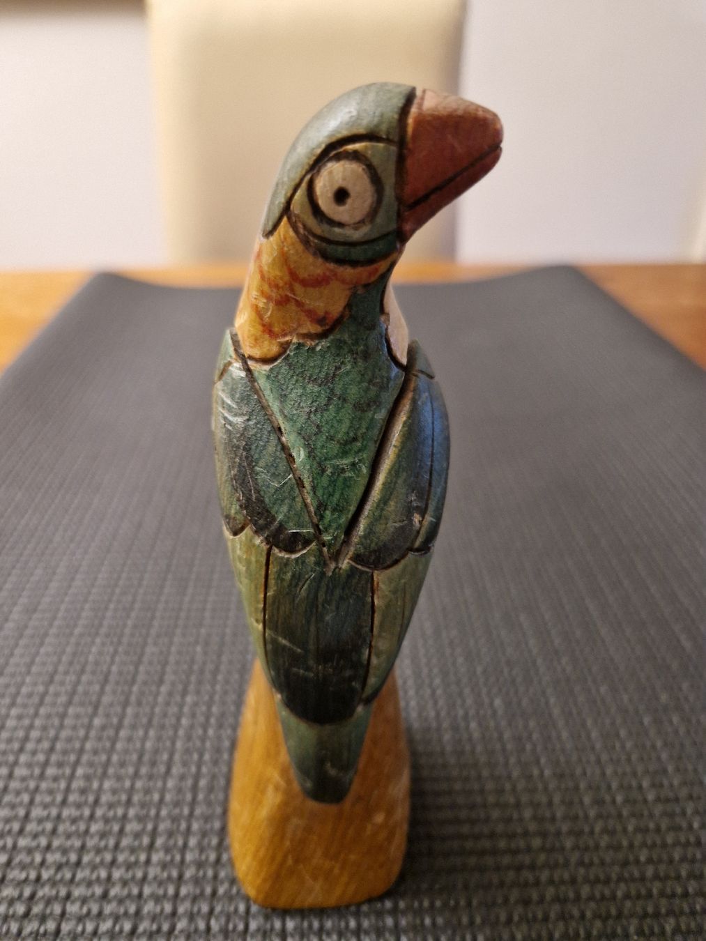 Figuren: Papagei Figur aus Balsaholz – Gebraucht aus Fislisbach von mka_km8f 1