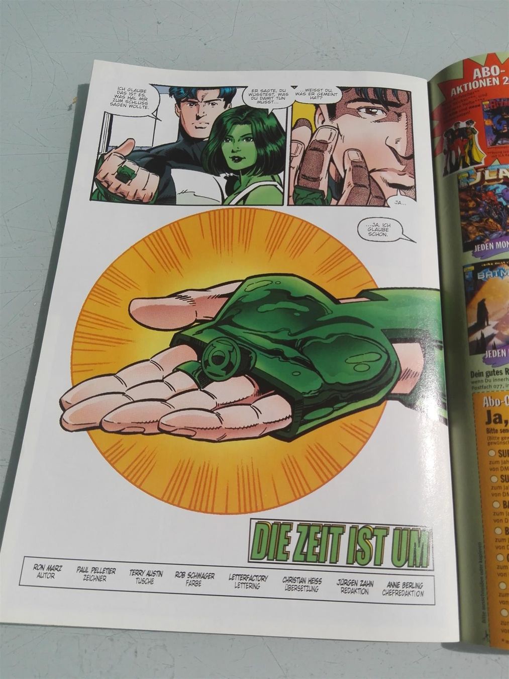 Comics: Green Lantern #4    (Deutsche-Ausgabe) – Gebraucht aus St.Gallen von elk2022 4