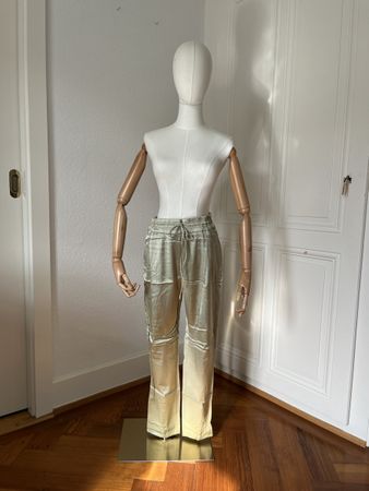 Silky Massimo Dutti Trousers, Size 40 - Perfect for Summer!