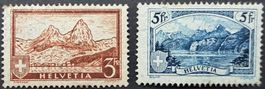 1928/31 Geb.landschaft Zst177/78* SBK 295.- ab 1.-