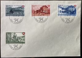 FDC Pro Patria 1948 ET BERNE ohne Adresse, SBK 250 Fr.