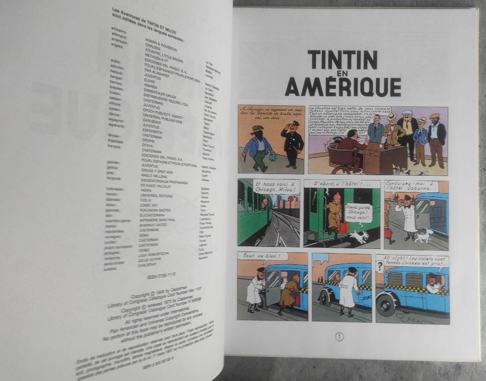 Comics: TINTIN En Amérique – Gebraucht aus Biel/Bienne von pijama 4