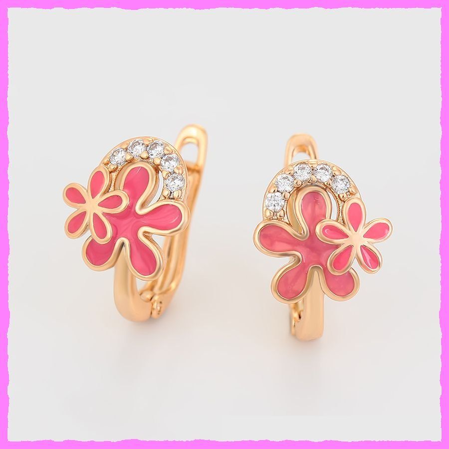 Orecchini pendenti & Orecchini a lobo: Bezaubernde Blumen Ohrringe mit Zirkonia – Nuovo e nell'imballaggio originale da Oberglatt ZH venduto da Diamond-Girl 2