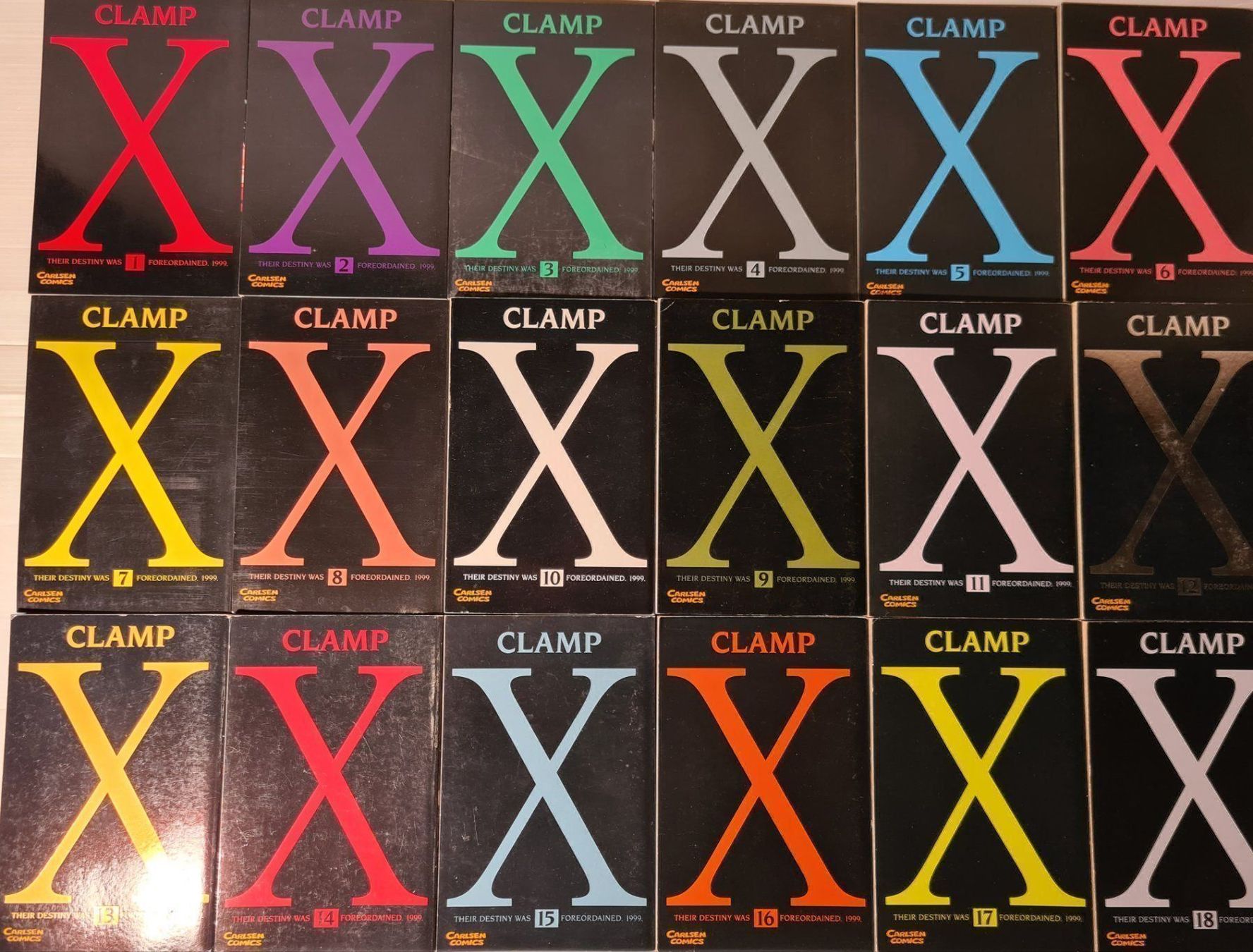 Fumetti: X-Clamp 1 bis 18 - Manga – Usato da Münchenstein venduto da vitalfit