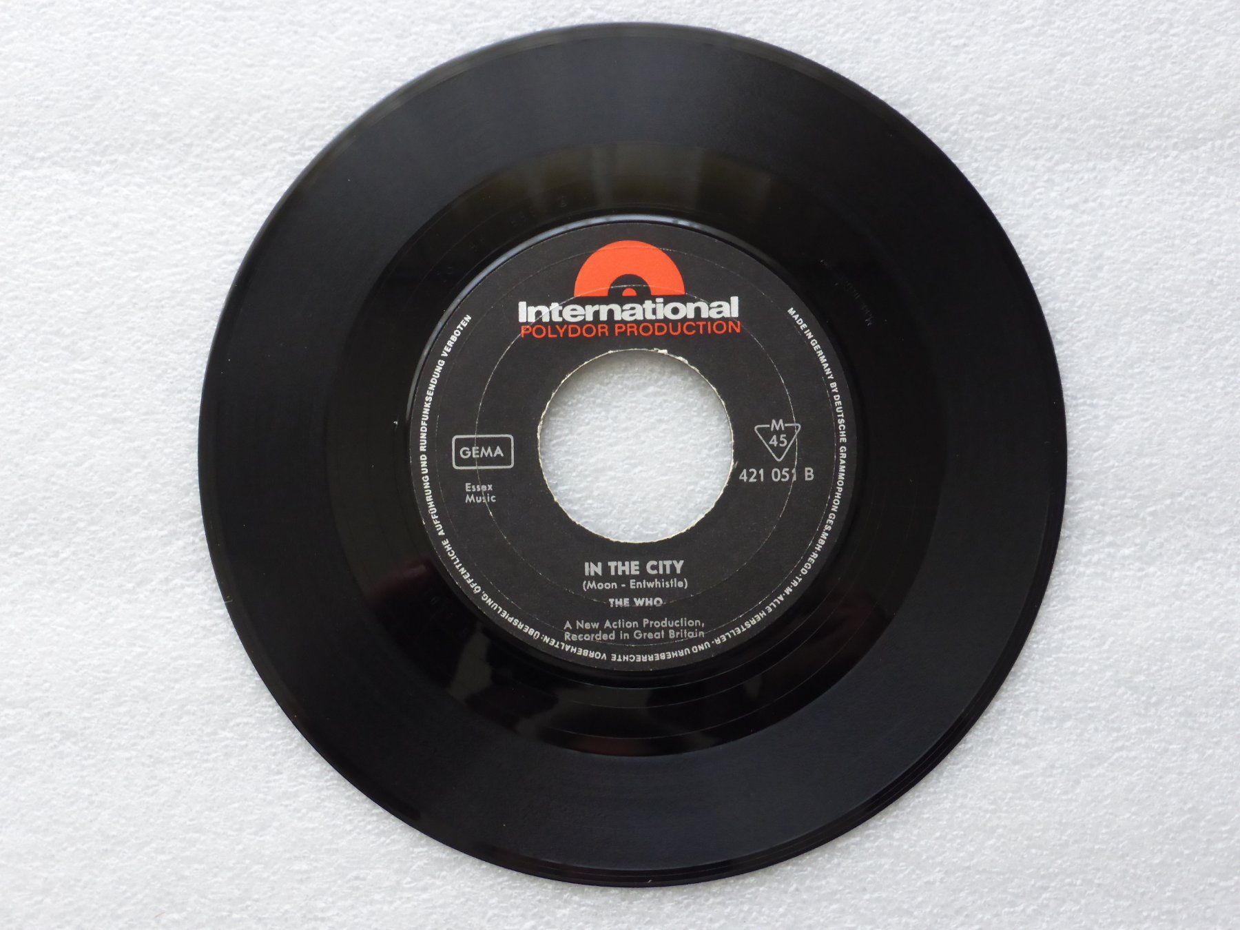 Schallplatten: Vinyl Single   THE WHO – Gebraucht aus Küssnacht am Rigi von Mondkinder 2
