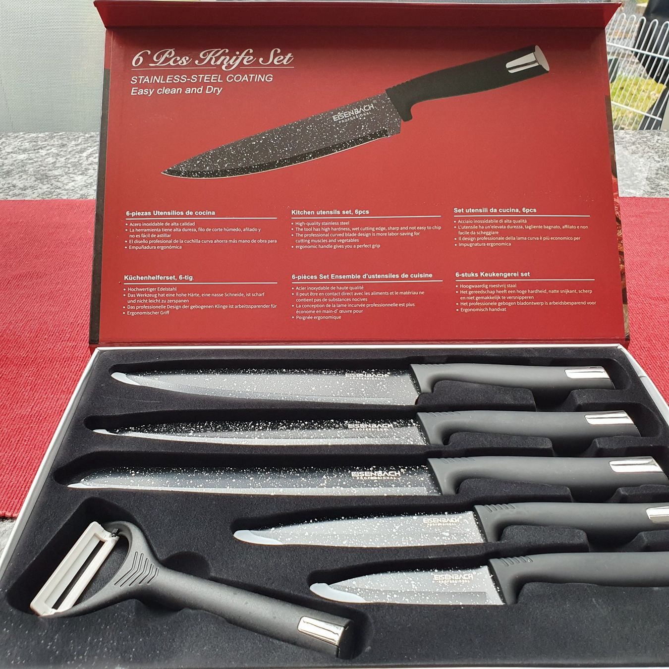 Coltelli: Neues Meeser Set – Nuovo e nell'imballaggio originale da Trimbach venduto da Empire04 1