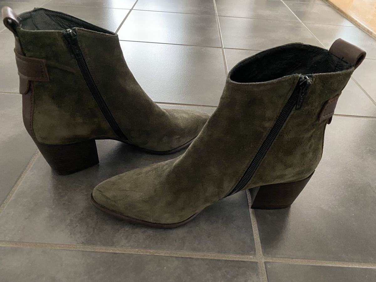 Damenschuhe: Stiefeletten Suede Silk Forest – Neu und originalverpackt aus Luzern von stefania71 2