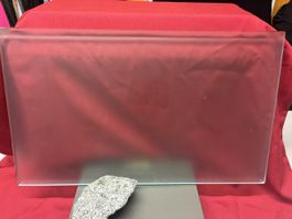 3 Glasplatten Mattiert 47x27cm in gutem Zustand