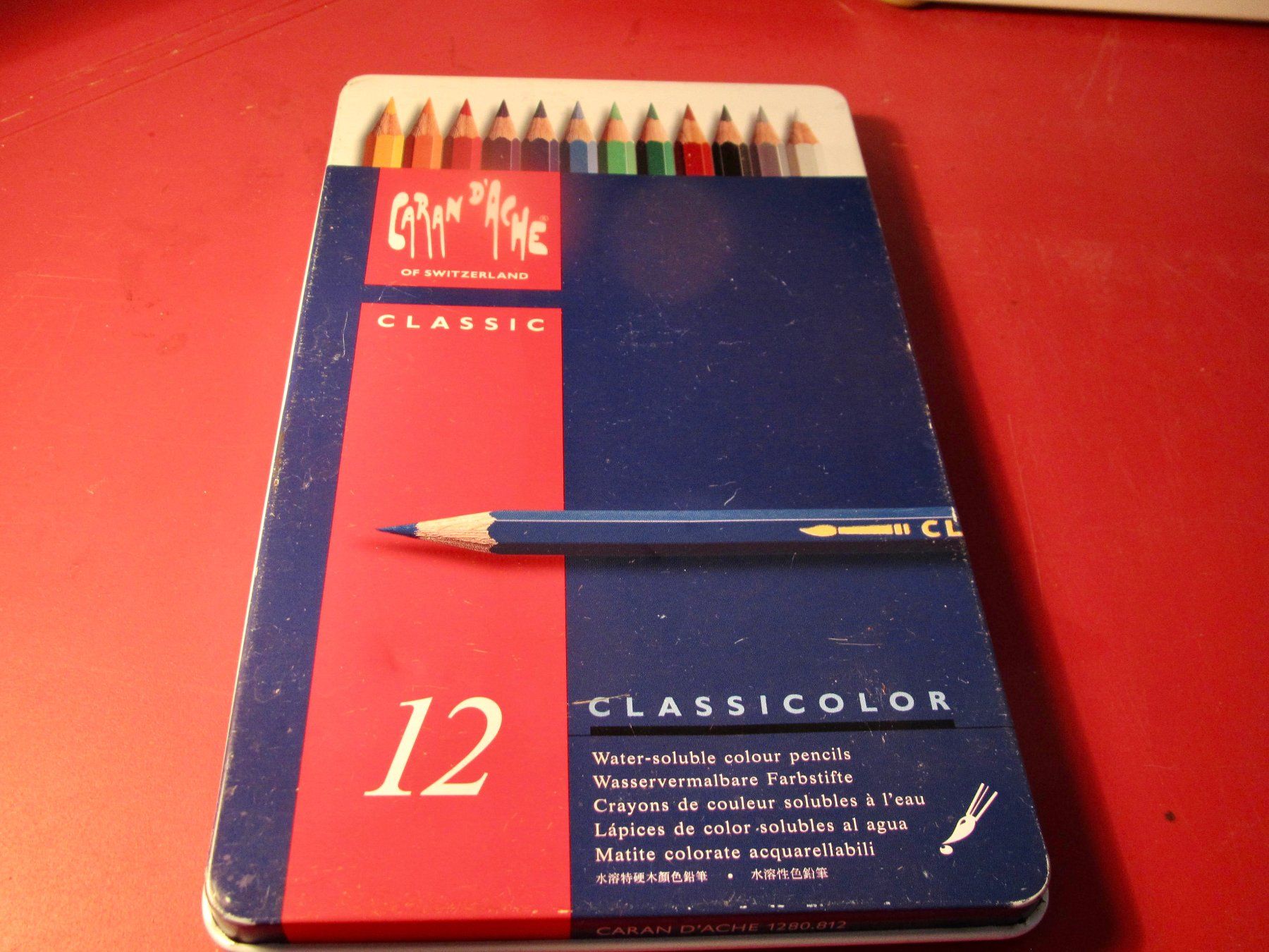 Caran D'Ache Matite, matite colorate & gessi: CRAYON CARAN  D 'ACHE  BELLCOLOR – Usato da Murten venduto da Selliot 3