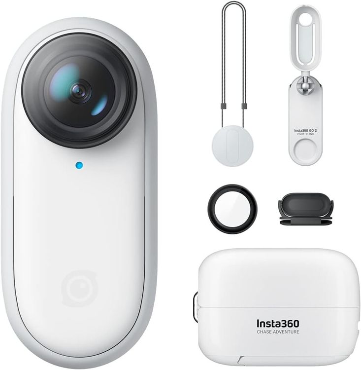 MotuTech Filter Set Für Insta 360 GO2 – 5-in-1 Filter Mit MCUV, CPL & ND Stufen, Aluminium, HD