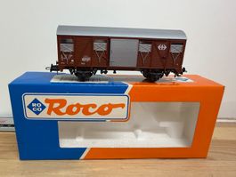 Spur H0 Roco 46267 SBB gedeckter Güterwagen DC